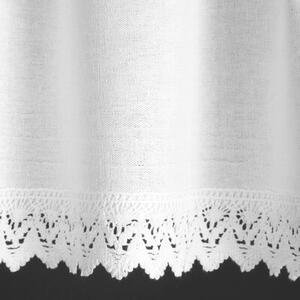Firana gotowa EUROFIRANY Gusto 150 x 30 cm BiaÅy