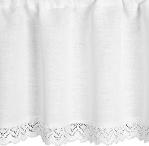 Firana gotowa EUROFIRANY Gusto 150 x 30 cm BiaÅy