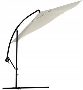 Składany parasol ogrodowy SUNVI 300 cm, beżowy