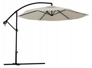Składany parasol ogrodowy SUNVI 300 cm, beżowy + darmowe opakowanie