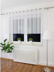 Firana gotowa z woalu na przelotkach 400x110cm