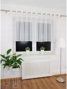 Firana gotowa z woalu na przelotkach 400x110cm