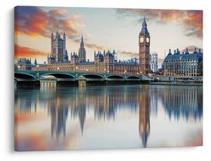 Obraz - Houses of Parliament w Londynie (70x50 cm)