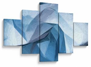 Obraz abstrakcji (125x70 cm)