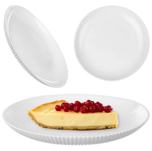 Talerz deserowy Regno 19 cm biały 1 szt