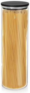 Pojemnik na produkty sypkie szklany z pokrywką i uszczelką 1,5 l