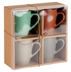 Kubki ceramiczne 400 ml 4 szt