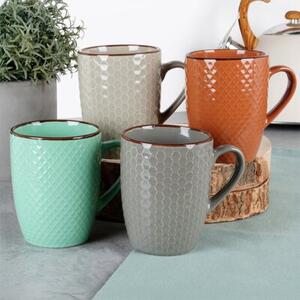 Kubki ceramiczne 400 ml 4 szt