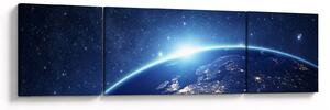 Obraz planety Ziemia (170x50 cm)