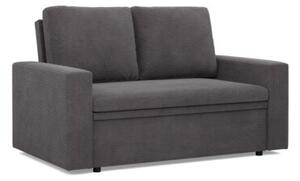 Sofa dwuosobowa, BLOM, sztruks, 148x87x90 cm, ciemny szary | TYLETEGOTU