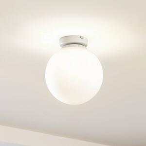 Lampa sufitowa Meriala Lindby, możliwość ściemniania, biały / opal, salon / jadalnia, szkło