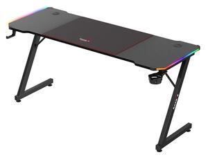 Biurko gamingowe HUZARO Hero 4.8 RGB Czarny