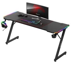 Biurko gamingowe HUZARO Hero 4.8 RGB Czarny