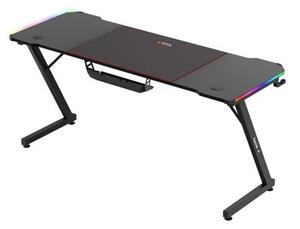 Biurko gamingowe HUZARO Hero 4.8 RGB Czarny