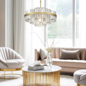 Lampa wisząca glamour złota CONSTANTINOPLE 60 cm