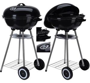 Grill ogrodowy węglowy BBQ LINE Rex Zamykany, okrągły, na kółkach
