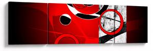 Obraz abstrakcji (170x50 cm)