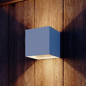 Calex Lampa zewnętrzna z czujnikiem ruchu Volterra, biały / opal, salon / jadalnia, aluminium, nowoczesny