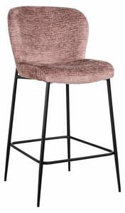 MebleMWM RICHMOND krzesło barowe DARBY 68 różowe - trudnopalne