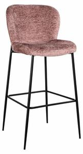 MebleMWM RICHMOND krzesło barowe DARBY 76 różowe - trudnopalne