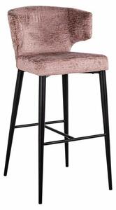 MebleMWM RICHMOND krzesło barowe TAYLOR 76 różowe