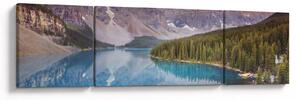 Obraz - Górski krajobraz Kanady (170x50 cm)