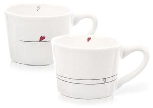 Kubki ceramiczne SERCE 200 ml 2 szt