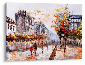 Obraz - Życie w mieście (70x50 cm)