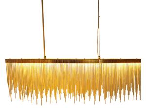 Fontanna GOLD Avenue podwójny żyrandol złote łańcuszki 100cm 11911