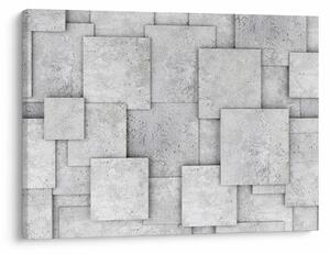 Obraz - Abstrakcja płytek betonowych (70x50 cm)