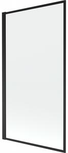 Mexen Alex parawan nawannowy 1-skrzydłowy 70 x 140 cm, czarna ramka fix - 893-070-000-70-70