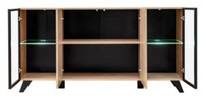 Komoda LIAM 160 LED hickory jackson