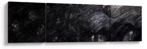 Obraz - Smutek i wyrzeczenie (170x50 cm)