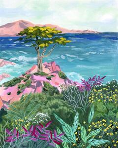 Ilustracja Lone Cypress, Sarah Gesek