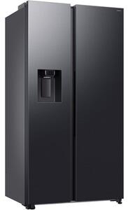 Lodówka SAMSUNG RS70F64KEFEO AI Side by Side No Frost 178.4cm Grafitowa stal Podajnik wody Kostkarka