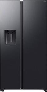 Lodówka SAMSUNG RS70F64KEFEO AI Side by Side No Frost 178.4cm Grafitowa stal Podajnik wody Kostkarka