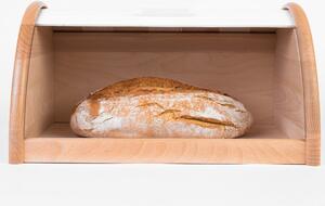 Drewniany chlebak, pojemnik na pieczywo, 39x25x21cm, ZELLER