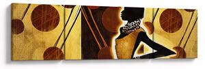 Obraz artystycznego malarstwa starożytnego (170x50 cm)
