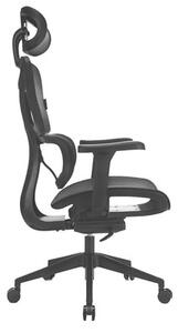 Fotel LVN System Control Series LV0654 Czarny