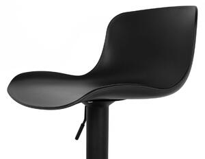 Krzesło Barowe Stor Regulowane Czarne
