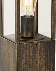 Zewnetrzna Vintage lampa zewnętrzna stojąca antyczne złoto 80 cm IP44 - Charlois Oswietlenie zewnetrzne