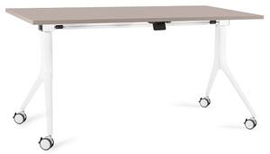 Składane biurko pracownicze na kółkach Carl 150x80 cm