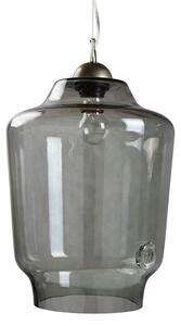 Szklana lampa wisząca Bee - Gie El Home - duża - szara