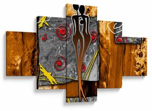 Obraz starożytnego obrazu (125x70 cm)