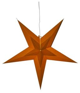 Pomarańczowa dekoracja świąteczna Star Trading Diva, ø 60 cm