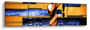 Obraz obrazu abstrakcyjnego (170x50 cm)