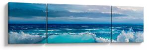 Obraz - Fale morskie (170x50 cm)