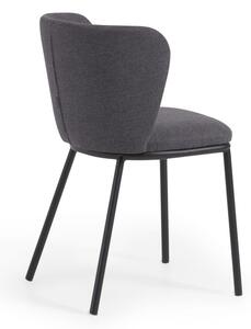 Ciemnoszare krzesło Ciselia – Kave Home