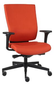 Fotel MaxPro BT - biurowy, obrotowy, siatkowy, czarny, wygodny
