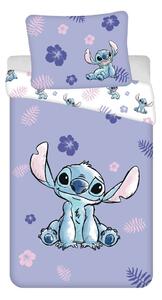 Bawełniana dziecięca pościel jednoosobowa 140x200 cm Lilo and Stitch – Jerry Fabrics